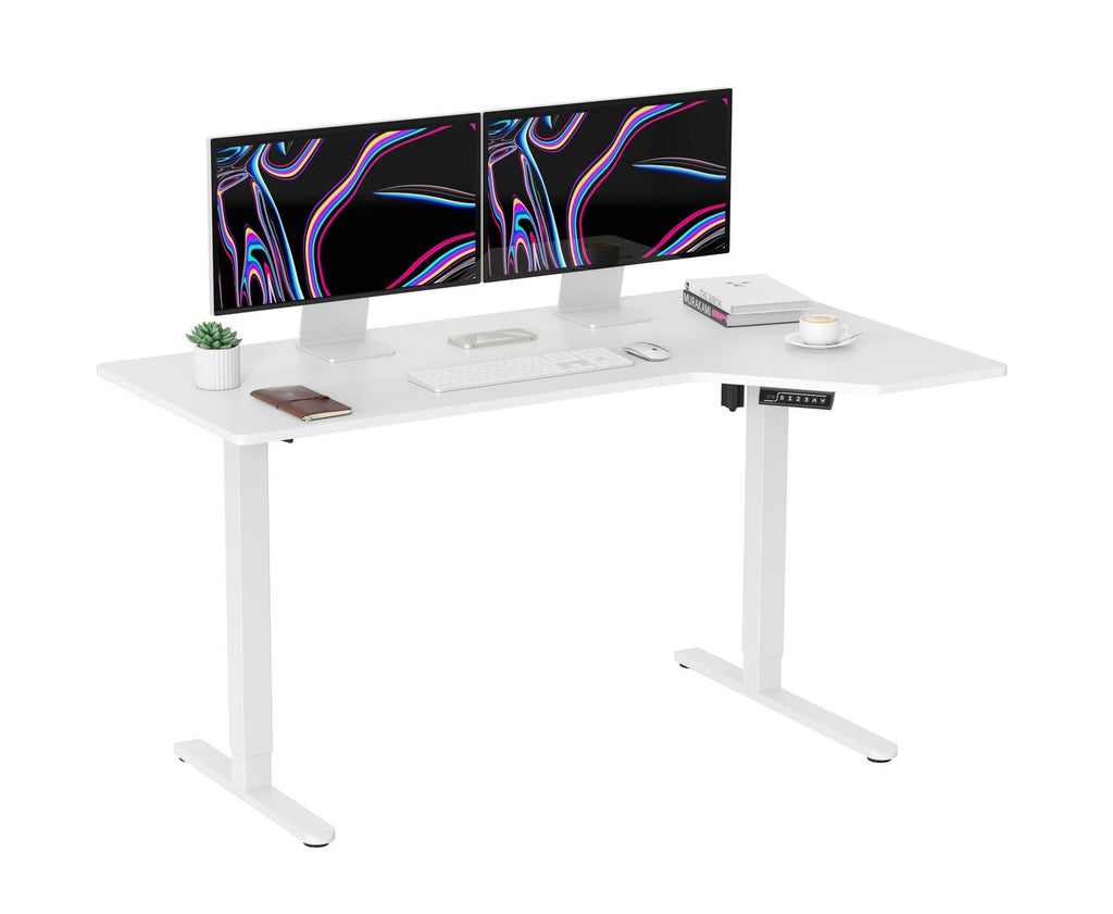 Fraser Country: 1450 x 600 x 850mm Standing Desk White