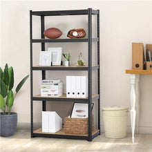 Load image into Gallery viewer, 5-Tier Adjustable Boltless Garage Shelving Unit - 90x40x180cm