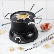 Load image into Gallery viewer, Davis &amp; Waddell: Electric Fondue Set - Matte Black