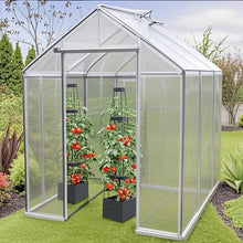 Load image into Gallery viewer, GREENYHAVEN Raised Garden Bed Planter Box with Trellis (2 Pack)