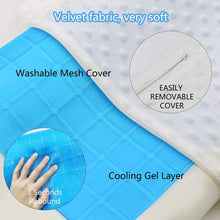 Load image into Gallery viewer, Contoured Memory Foam Pillow - White