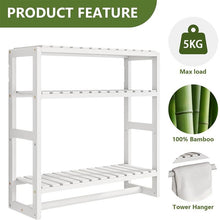 Load image into Gallery viewer, STORFEX 3-Tier Adjustable Bathroom Floating Organizer - White