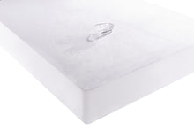 Load image into Gallery viewer, Ovela: Waterproof Bamboo Fitted Mattress Protector (Queen)