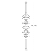 Load image into Gallery viewer, STORFEX 4 Layer Corner Shower Caddy