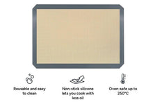 Load image into Gallery viewer, Reusable Silicone Baking Tray Mats (3 Pack) - Essentials For You