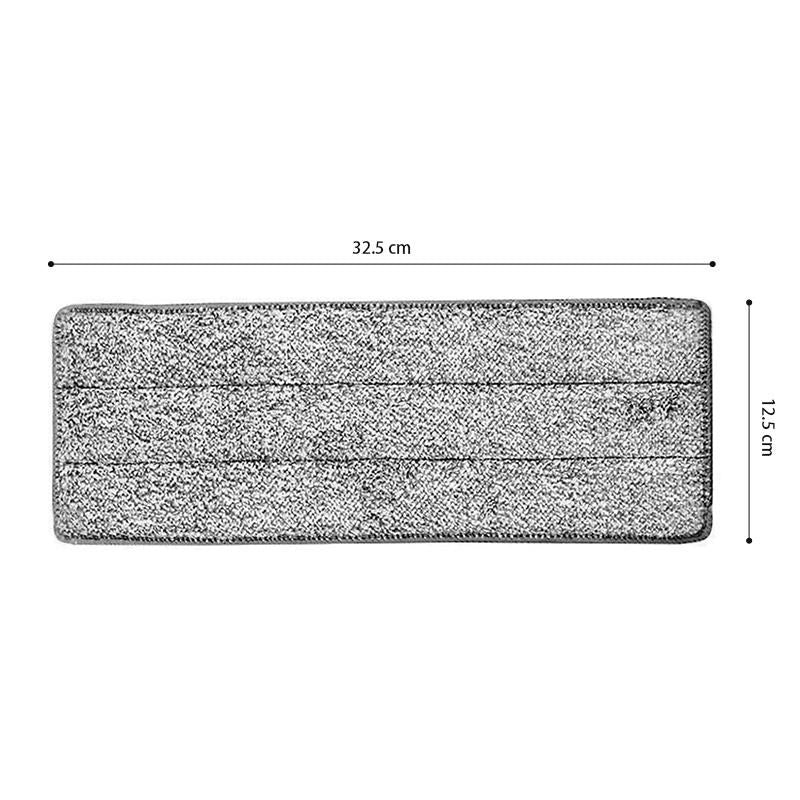 8-Pack Flat Mop Replacement Microfiber Cloths