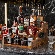 Load image into Gallery viewer, STORFEX 3-Tier Liquor Bottle Display Shelf