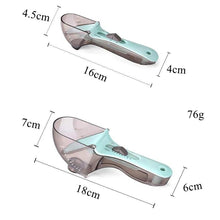 Load image into Gallery viewer, Plastic Adjustable Measuring Spoon Set (Set of 2)