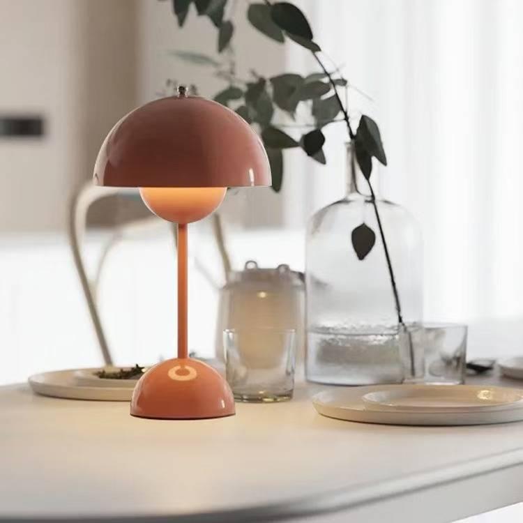 Bud-Shaped Table Lamp - Pink (2 Pack)