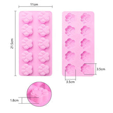 Load image into Gallery viewer, COOKOZZY Puppy Dog Paw and Bone Silicone Moulds - 4 Pack