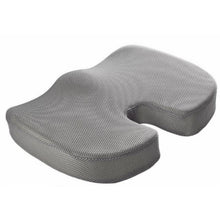 Load image into Gallery viewer, Office Chair Cushion with Memory Foam &amp; Comfort Gel - Grey