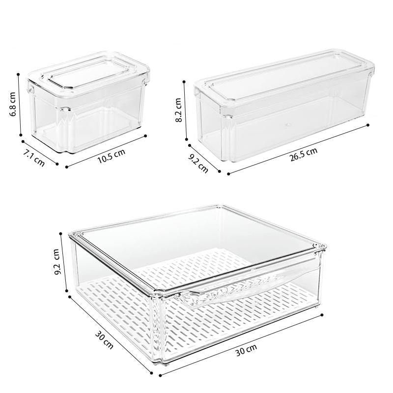 STORFEX 10 Pack Fridge Organizer