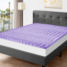 Load image into Gallery viewer, Fraser Country: Lavender Infused 7-Zone Memory Foam Mattress Topper - Queen (8cm Thick)