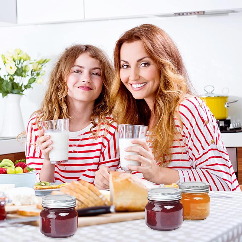 STORFEX Mason Jars 250ml - 30-Pack