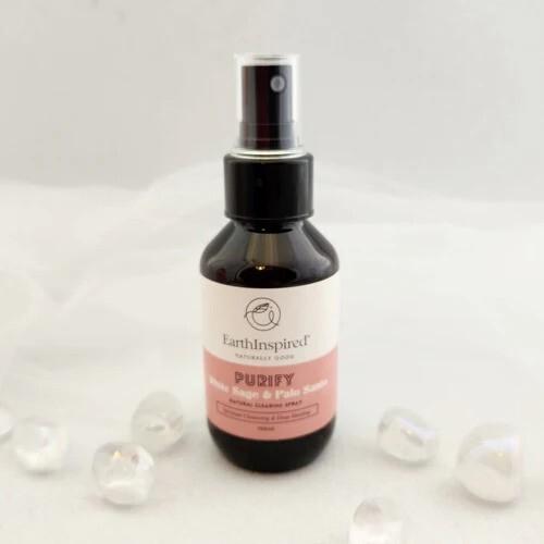 Earth Inspired: Palo Santo & White Sage Clearing Spray (100ml)