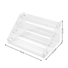 Load image into Gallery viewer, STORFEX 4 Tier Clear Display Risers Stand