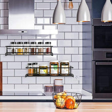 Load image into Gallery viewer, Wall Mount Spice Rack Organizer Set - (4-Piece)