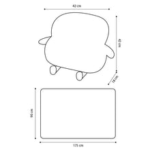 Load image into Gallery viewer, COMFEYA 2-in-1 Soft Plush Blanket Pillow - Grey