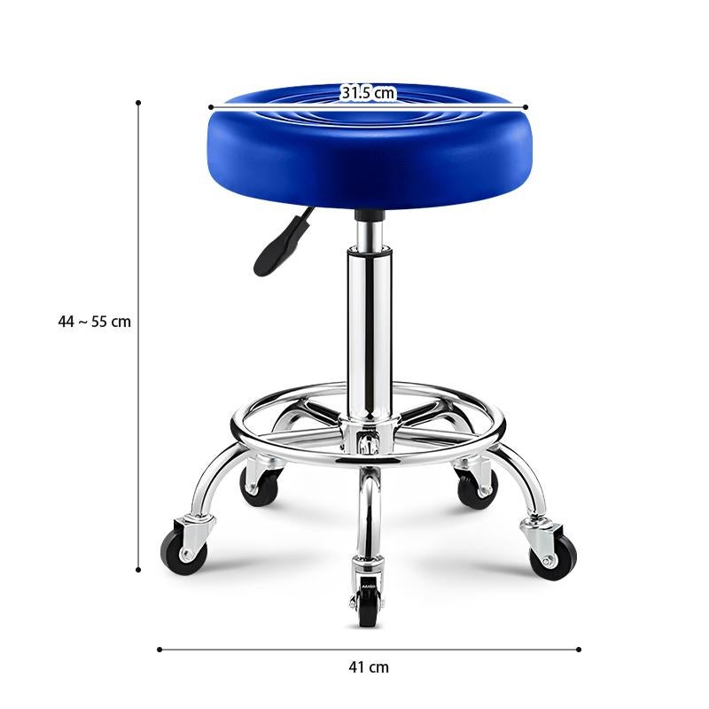 Adjustable Leather Chair - Blue