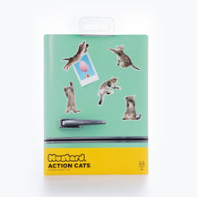 Load image into Gallery viewer, Mustard: Action Cat - Fridge Magnets