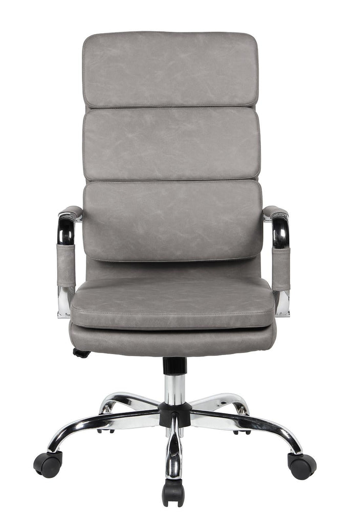 Gorilla Office-Eames Royal Replica Standard Office Chair High Back Light Grey