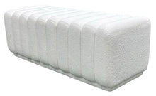 Load image into Gallery viewer, Fraser Country Boucle Bench - White