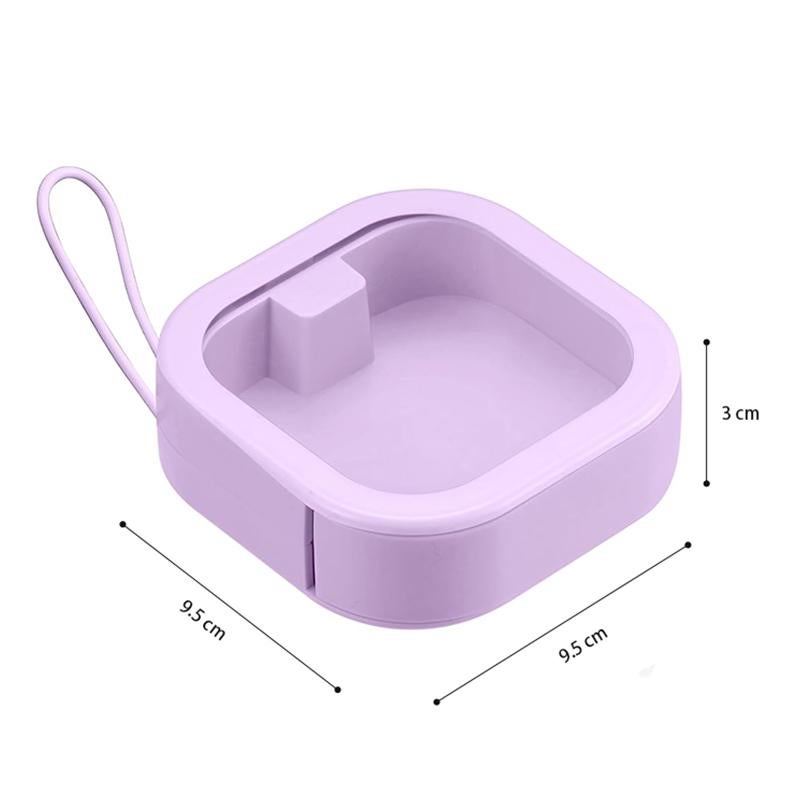 STORFEX 2pcs Travel Storage Organizer - Purple