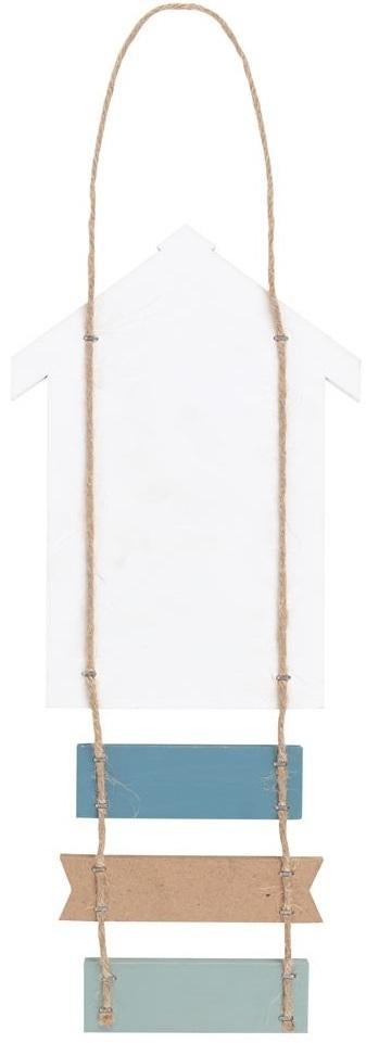 Relax Unwind Enjoy Beach Hut Hanging MDF Sign