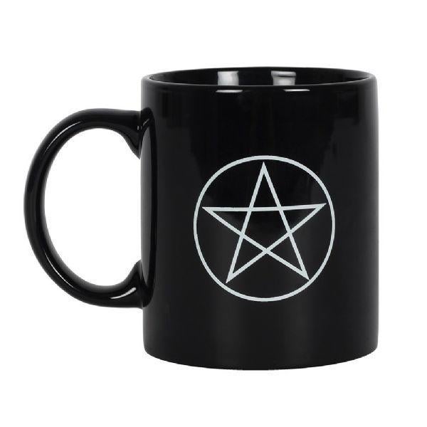 Pentacle Black Novelty Mug