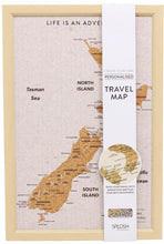 Load image into Gallery viewer, Splosh: Travel Board - New Zealand Map (Small)