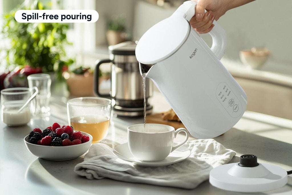 Kogan 1.5L Double Wall Kettle with Temperature Control
