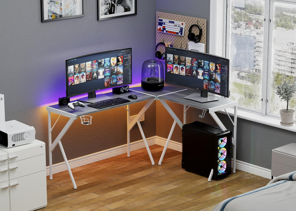 Fraser Country: 1540x1170x740mm Corner Desk with USB Outlet