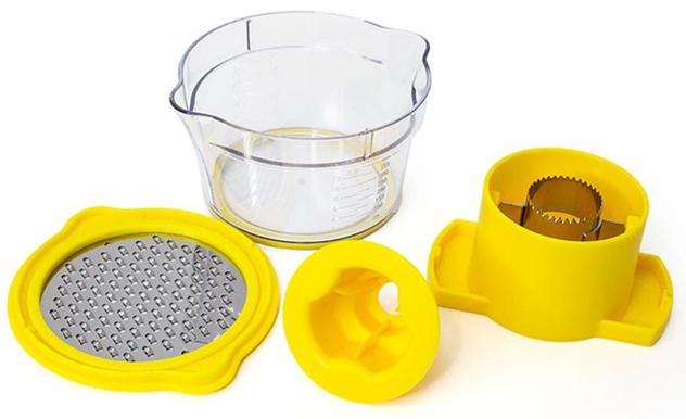 Corn Stripping Tool Corn Cutter & Remover with Built-In Measuring Cup Grater