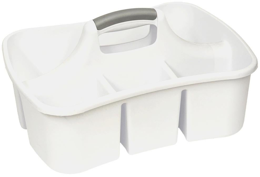 Seymours: Large Divided Caddy - White