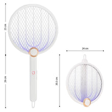 Load image into Gallery viewer, 3000V Electric Fly Swatter - White