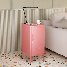 Load image into Gallery viewer, Fraser Country Milan Metal 1 Door Cabinet - Pink