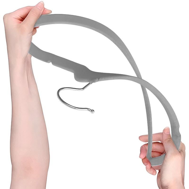 STORFEX 50-Pack Velvet Hangers - Gray