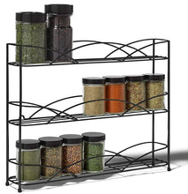Load image into Gallery viewer, 3-Tier Herb &amp; Spice Rack (Wall Mount or Free Standing)