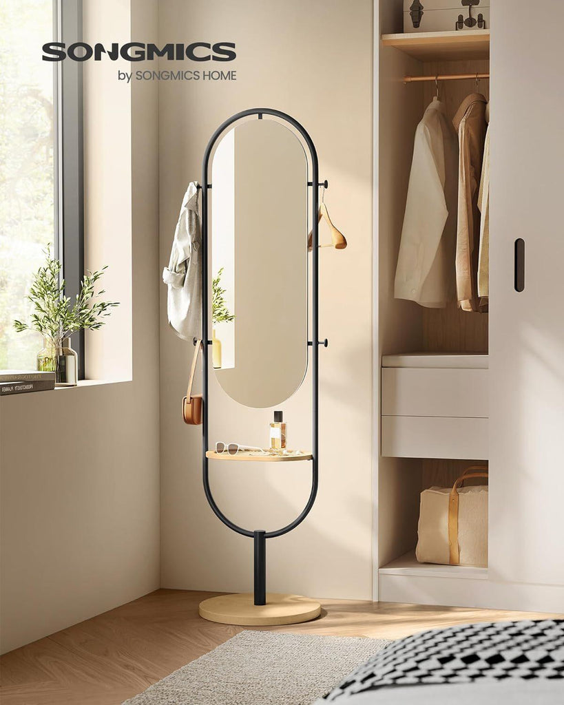 SONGMICS 3-in-1 Full-Length Floor Mirror