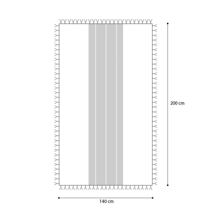 COMFEYA Waterproof Table Cloth - Brown