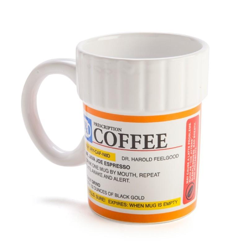 Prescription Coffee Novelty Mug