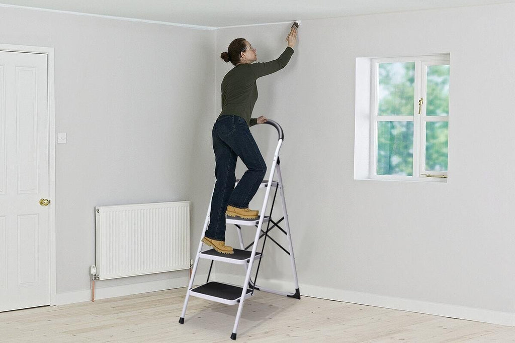 Certa Steel Frame 4-Step Folding Ladder