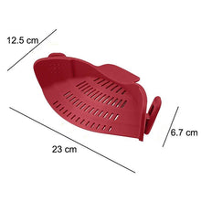 Load image into Gallery viewer, Silicone Pot Strainer - Red