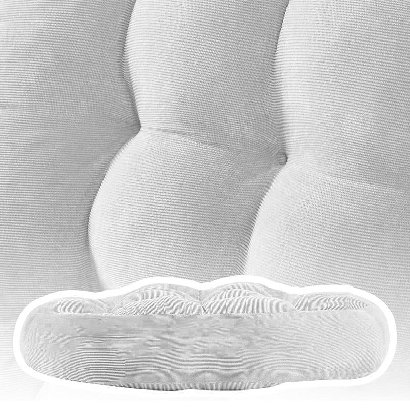 COMFEYA Meditation Floor Pillows Set of 2 - Grey