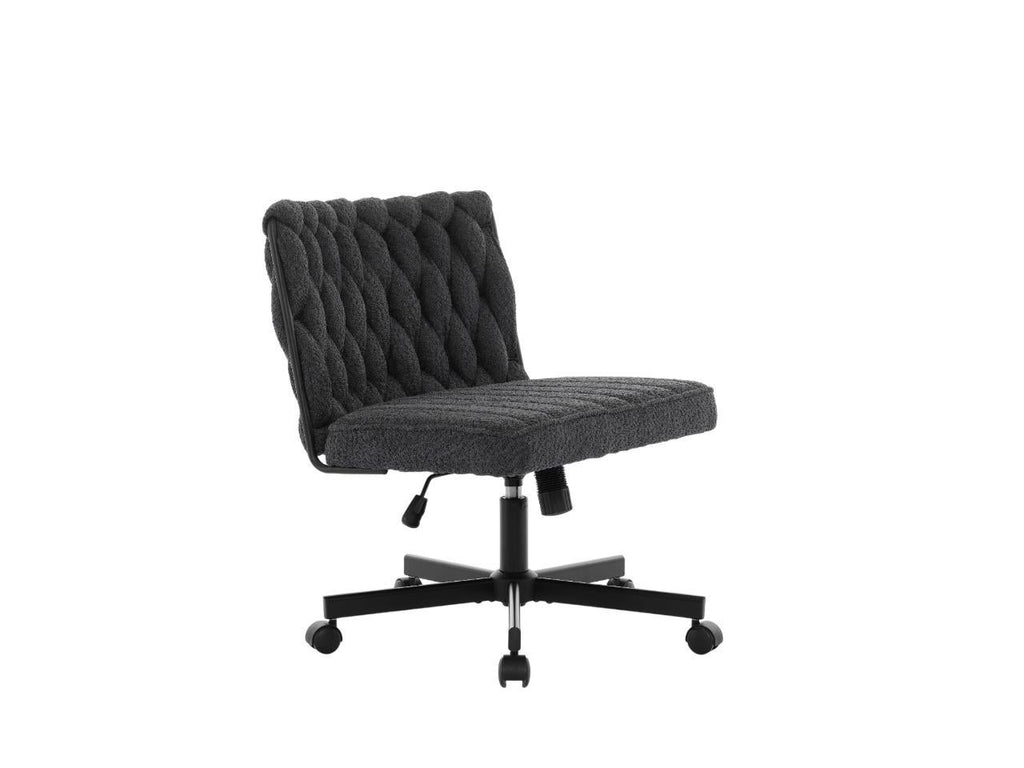 Gorilla Office: Boucle Knot Back Chair Black