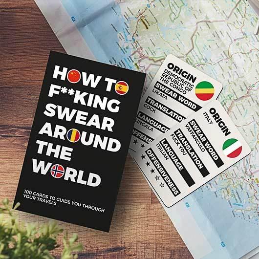Gift Republic: How to Swear Around The World Cards