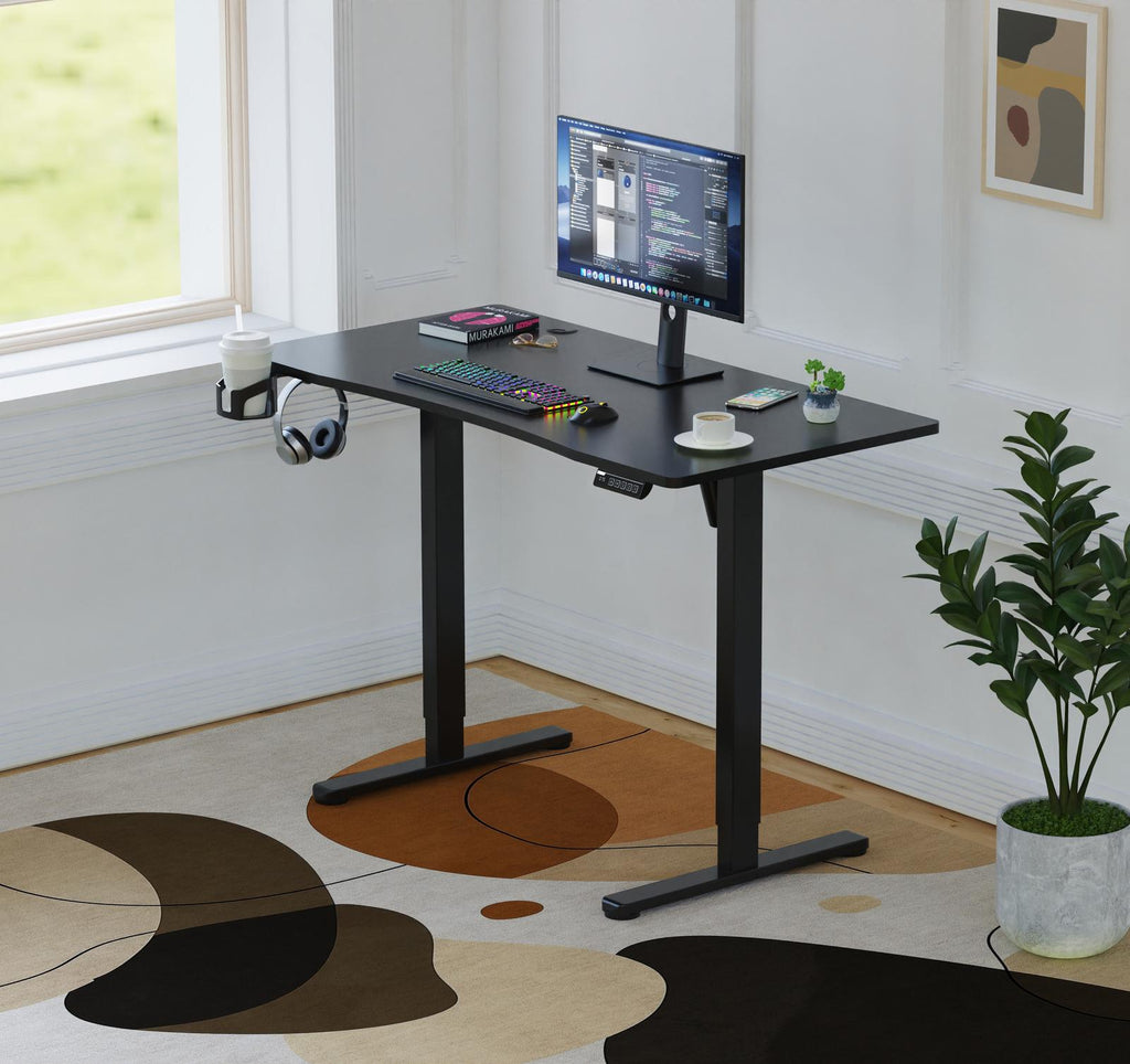 Fraser Country Pronto Electric Standing Desk Black 120cm