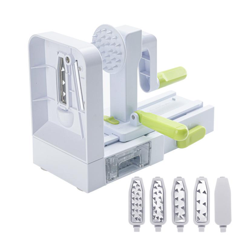 Ozzycook Portable Folding Hand Vegetable Spiralizer
