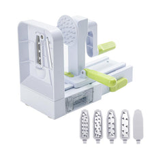 Load image into Gallery viewer, Ozzycook Portable Folding Hand Vegetable Spiralizer