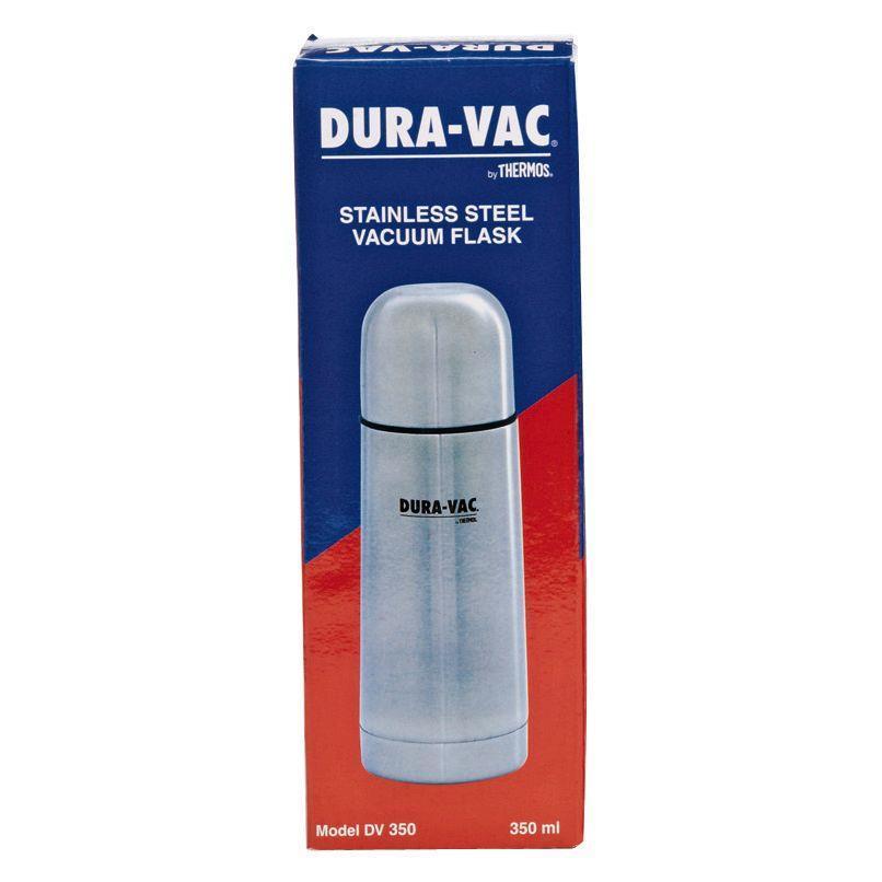 Thermos: Dura Vac Stainless Steel Flask - Silver (350ml)